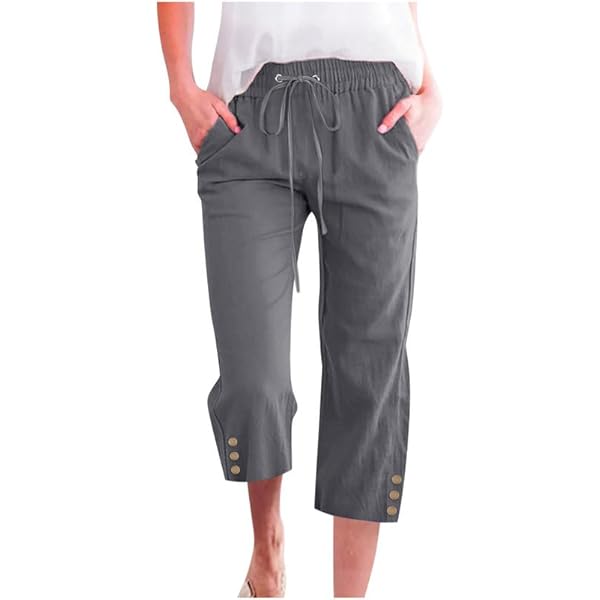 パンツ coyseio DOUBLE CAPRI PANTS LIGHT GREY Coyseio Double Capri Pants - Light Grey | International Store